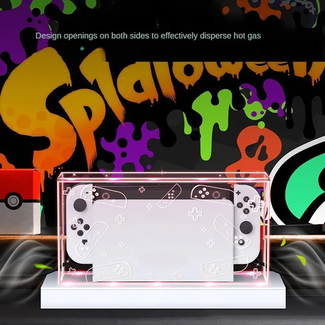 Dust Cover for Nintendo Switch/OLED Switched Acrylic Host Shell oled Protective Sleeve