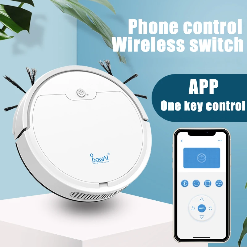 

Robot Vacuum Cleaner Smart Remote Planned Control Wireless Sweeping Household Appliances To Clean The Floor Vacuum Cleaner