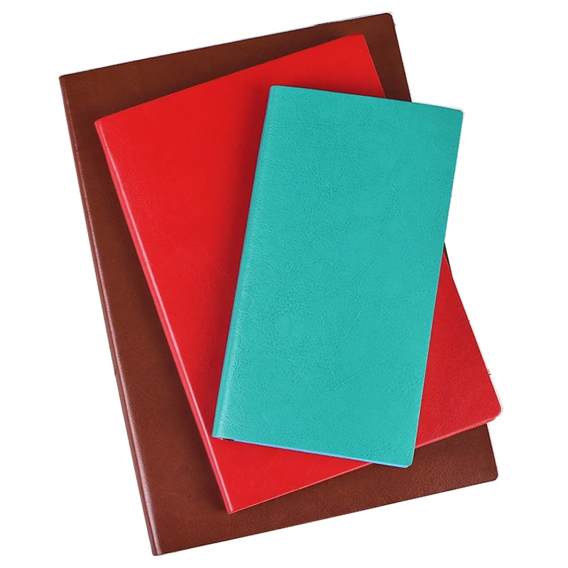 

Блокнот из искусственной кожи с мягкой поверхностью, B5/A5/A6, 200P