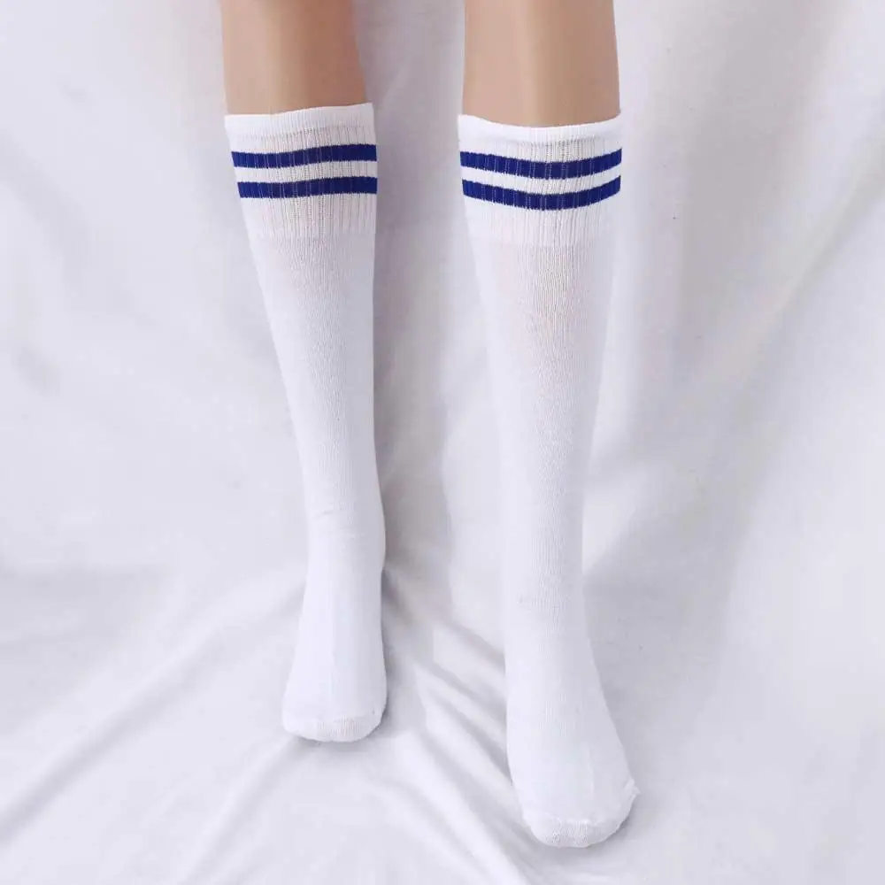 1 Pair Children Football Long Socks Cotton Spandex Kids Soccer Over Knee Socks Baseball Hockey Kids Sock Outdoor Sports Socks