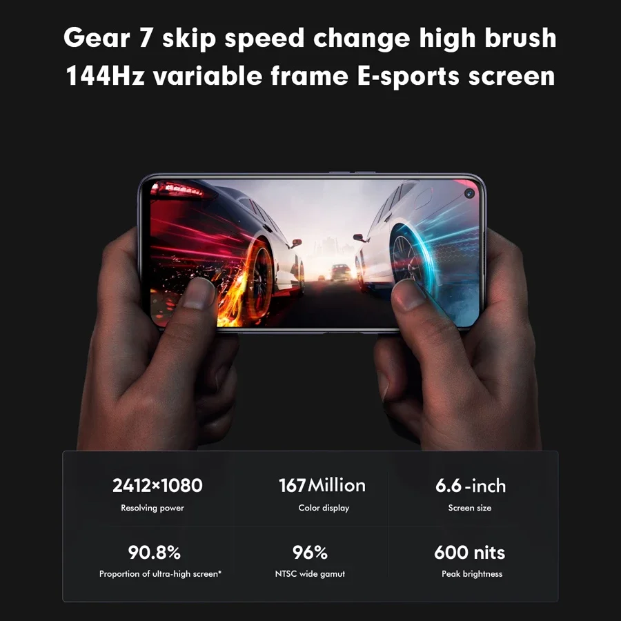 realme q3s 5g snapdragon 778g 6gb 128gb 6 6 144hz display 5000mah 30w 48mp triple cameras smartphone free global shipping