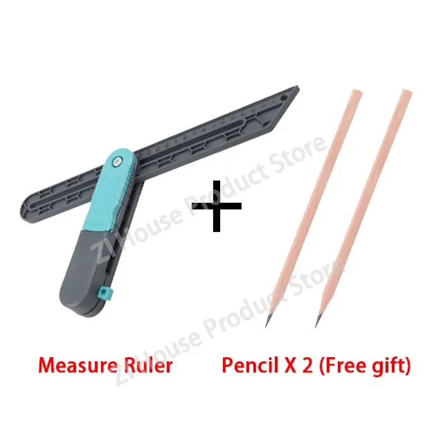 

2023NEW Angle Measure Tool ABS Wooden Marking Gauge Protractor Adjustable Angle Measuring Ruler For Carpenter Dropshipping