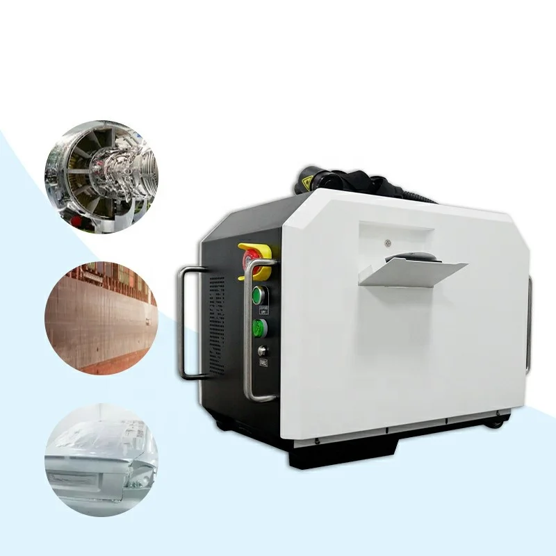 

100W 200W 300W Laser Cleaning Machine For Rust Removal/Paint / Oxidation Surface In Molds/Ships/Petrochemical Industry