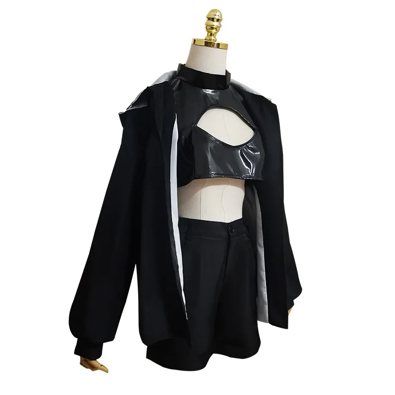 Костюм для косплея Nanakusa Nazuna из Call of The Night женская черная накидка