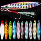 Приманка рыболовная в виде ложки, 7-40 г, 10 шт.