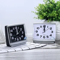 fashion simplicity bedside desktop clock wake up alarm clock bedroom beside student learning clock table watch home decoration