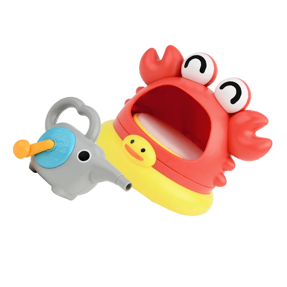 

2Pcs Cartoon Crab Bubble Maker Creative Bubble Blower Kids Bathtub