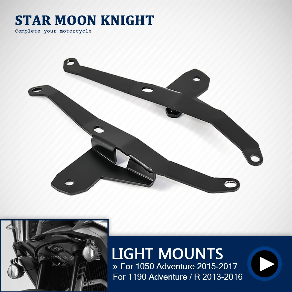 

Аксессуары для мотоциклов 1050 1190 Adventure R 2013-2016, кронштейн для противотумансветильник фар, держатель, вспомогательное крепление для фар