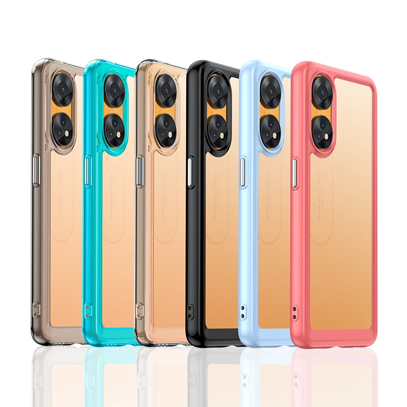 

Luxury Case For OPPO Reno8 T 4G Case For OPPO Reno8 T Cover Coque Funda Hard Clear Shockproof Shell For OPPO Reno8 T