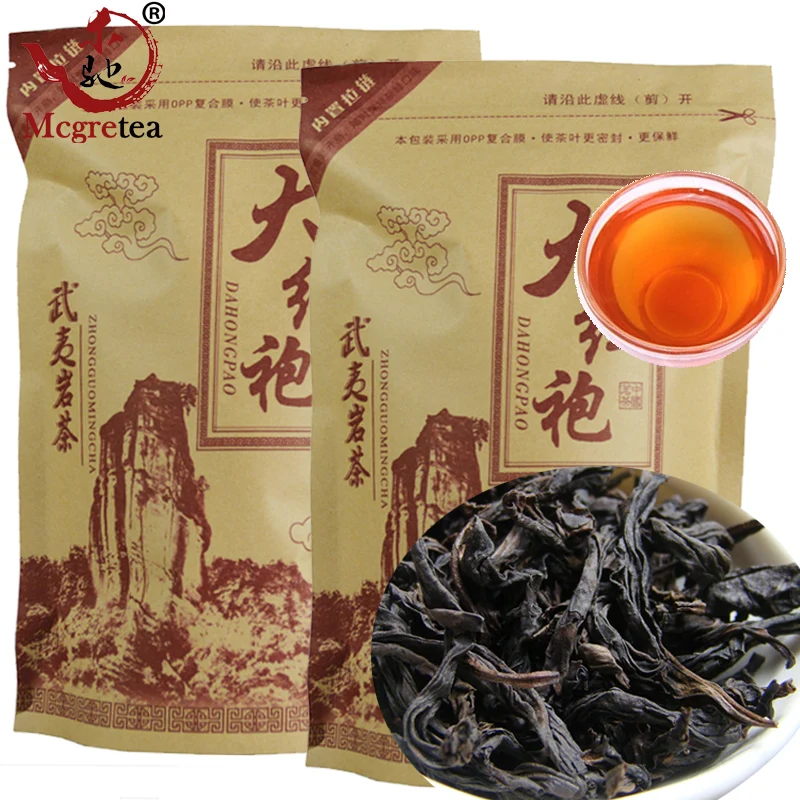 

2022 Китай Da Hong Pao 5A Большой красный халат Oolong-чай Dahongpao Oolong-органический зеленый чай-чайник