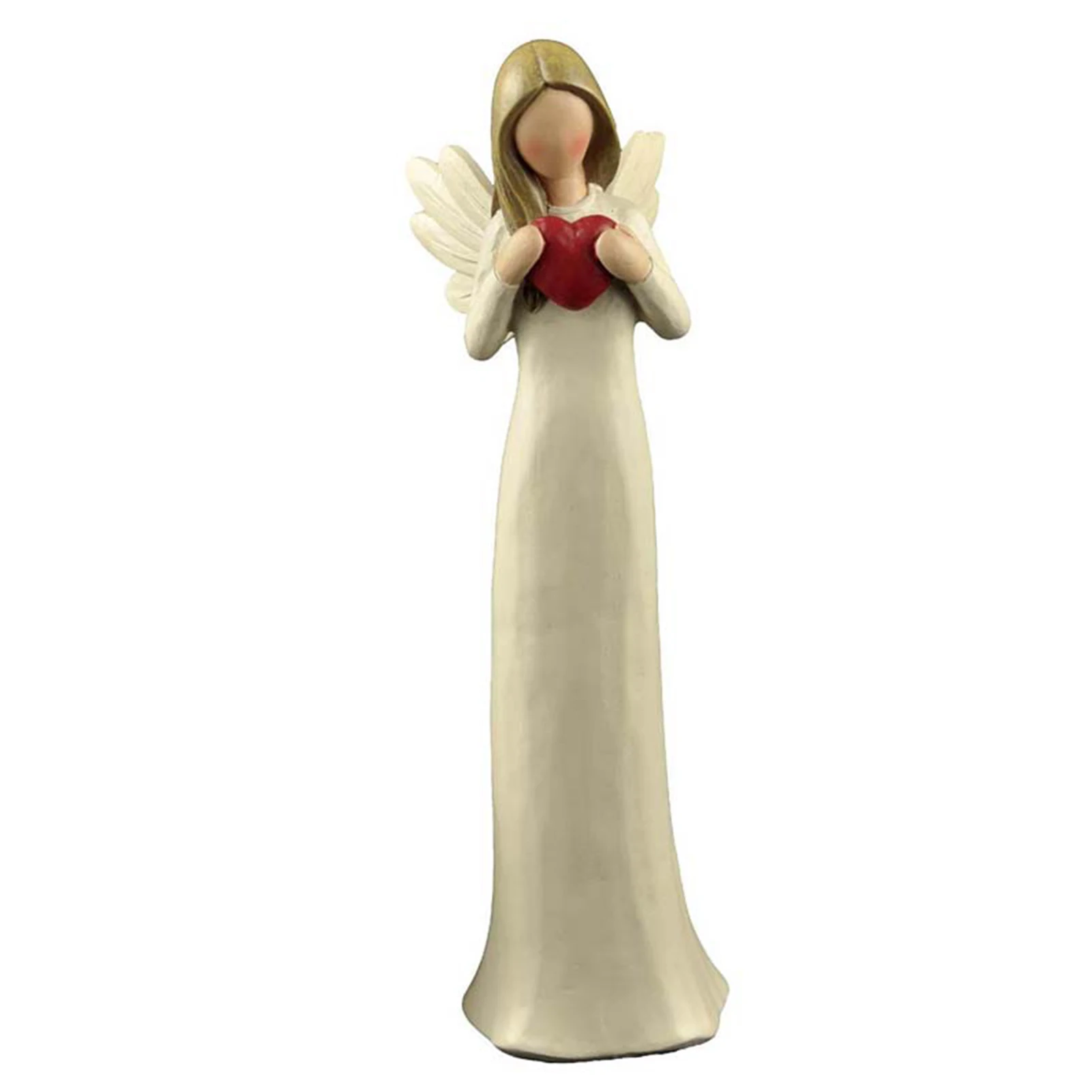 

Birthday Gift Shelves Angel Hand Collectable Portable Desktop Decoration Arts Figurine Bedroom Memorial Statue Home Ornament