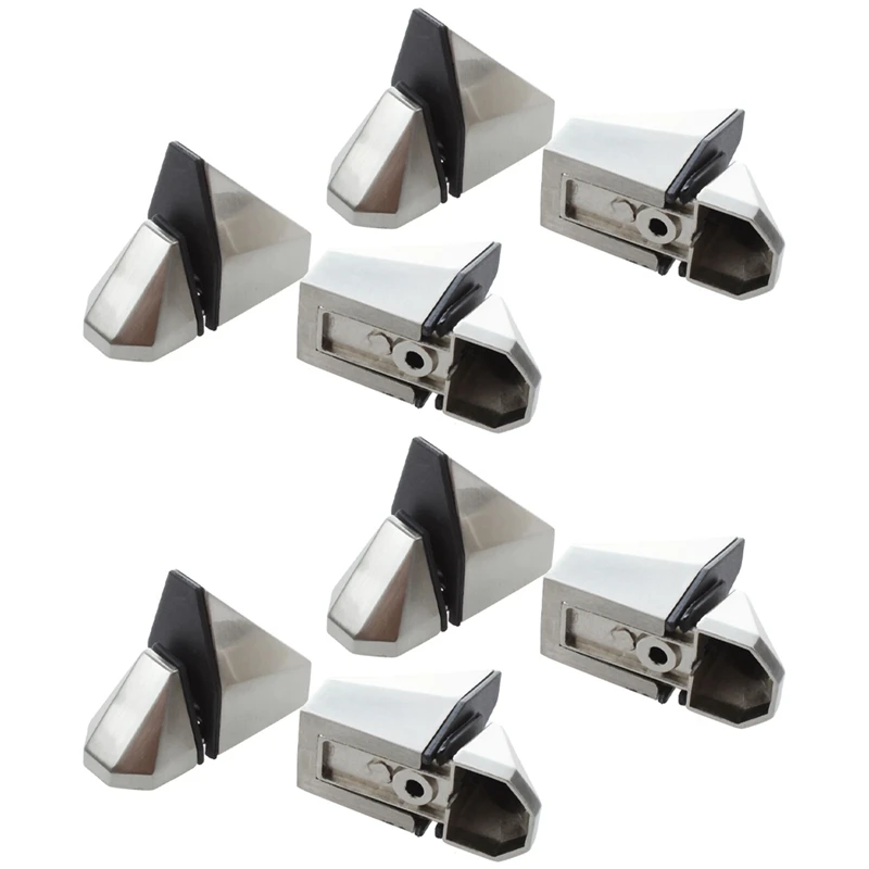 

JFBL Hot 8 Pieces 3Mm-16Mm Adjustable Glass Holder Glass Clamp Holder
