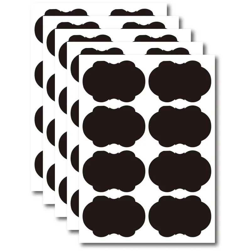 

MOONBIFFY наклейки для доски черные