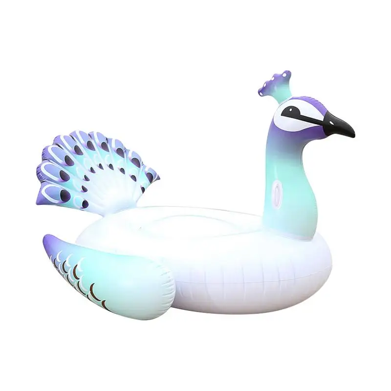 

Giant Inflatable Peacocks Float Swimming Pool Floats Ride-On Swimming Ring Adults Kids Water Holiday Beach Party Toys Piscina