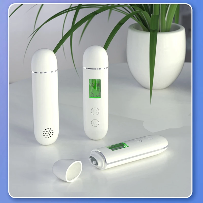 Умный тестер влажности кожи флуоресцентный детектор воды и масла с ЖК дисплеем