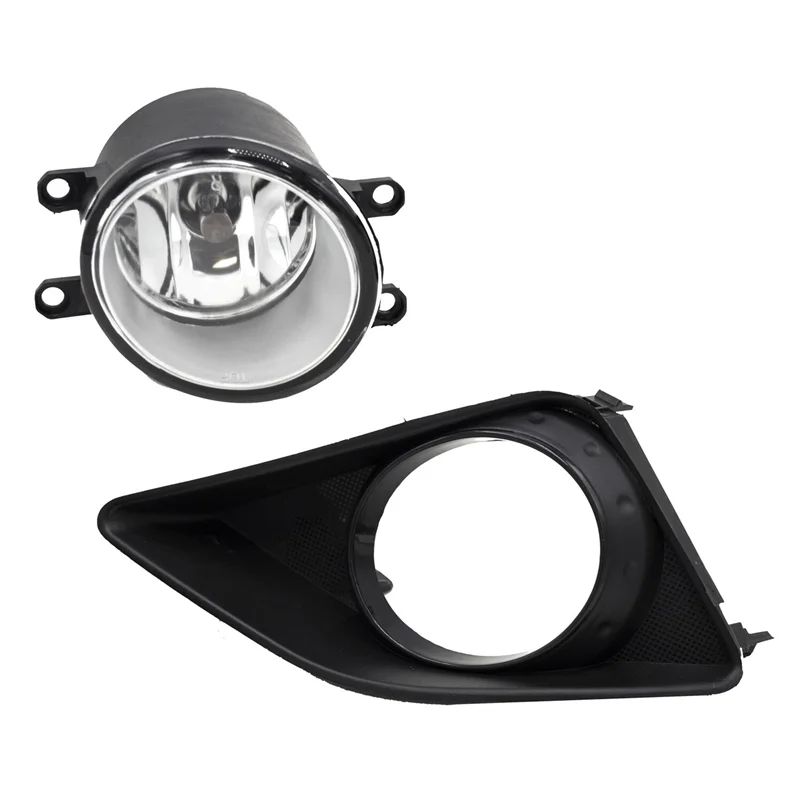 Передний бампер для Toyota Corolla 2009-2010 противотуманная лампа с прозрачными линзами