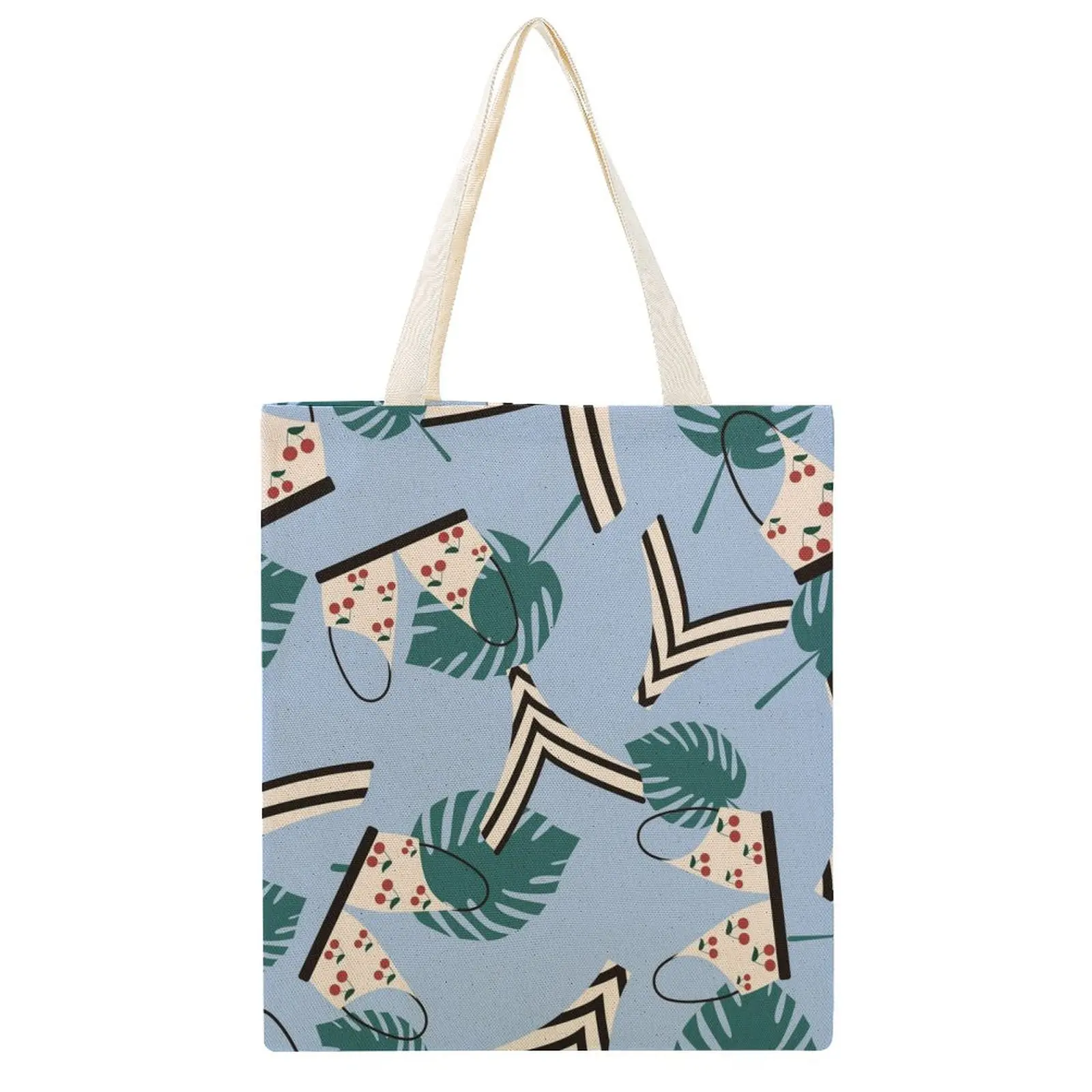 

Customized Pattern Tote Shopping Bag for Women Double Sided Printing Large Casual Top-handle Bag Fashion Big Size Handbag Tote