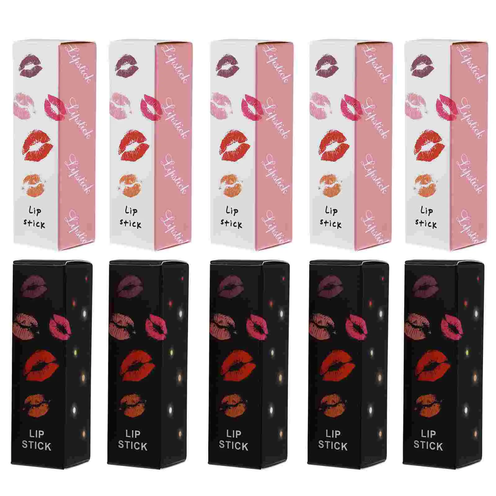 

Lipstick Box Lip Packaging Gloss Gift Boxes Case Paper Set Cartoncontainer Mini Carrying Homemade Tube Wrappingfor Empty