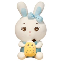 hot creative bubble tea rabbit plush toy stuffed animal bunny doll soft pillow cup milk tea boba plushie doll birthday gifts