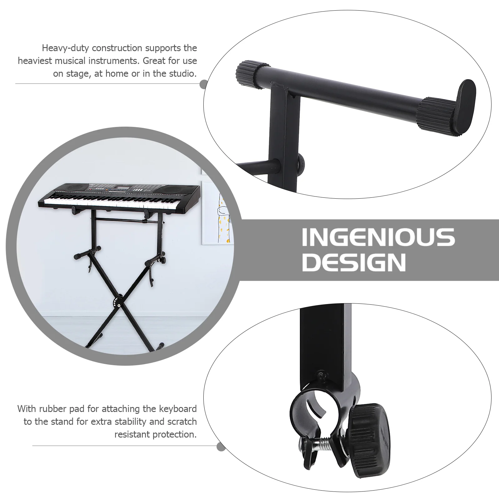 Увеличенная подставка для фортепиано стойка клавиатуры электронный орган