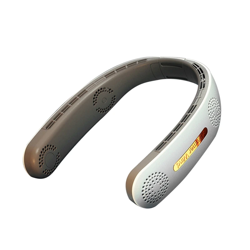 

Mini Neck Fan Portable Bladeless USB Rechargeable Mute Sports Fans For Outdoor Ventilador Portatil Abanicos Cooling