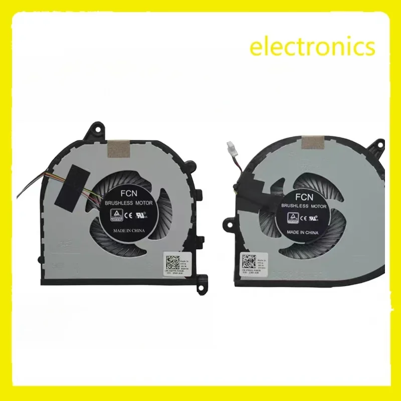 Вентилятор-кулер для процессора и графического Dell Precision 5530 M5530 XPS 15 9570 0MV340 XPS15 7590