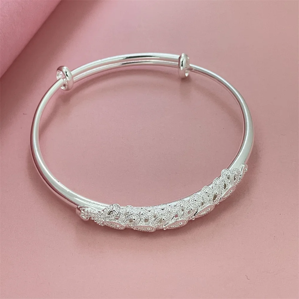 Серебряный браслет Xiaohongshu для мужчин и женщин модный ювелирный аксессуар