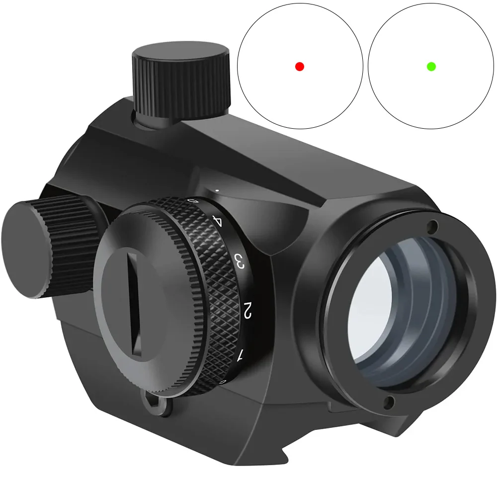 

Tactical Holographic Red Dot Sight 1x20mm 3 MOA Hunting Red Green Dot Sight Airsofts Rifle Scope