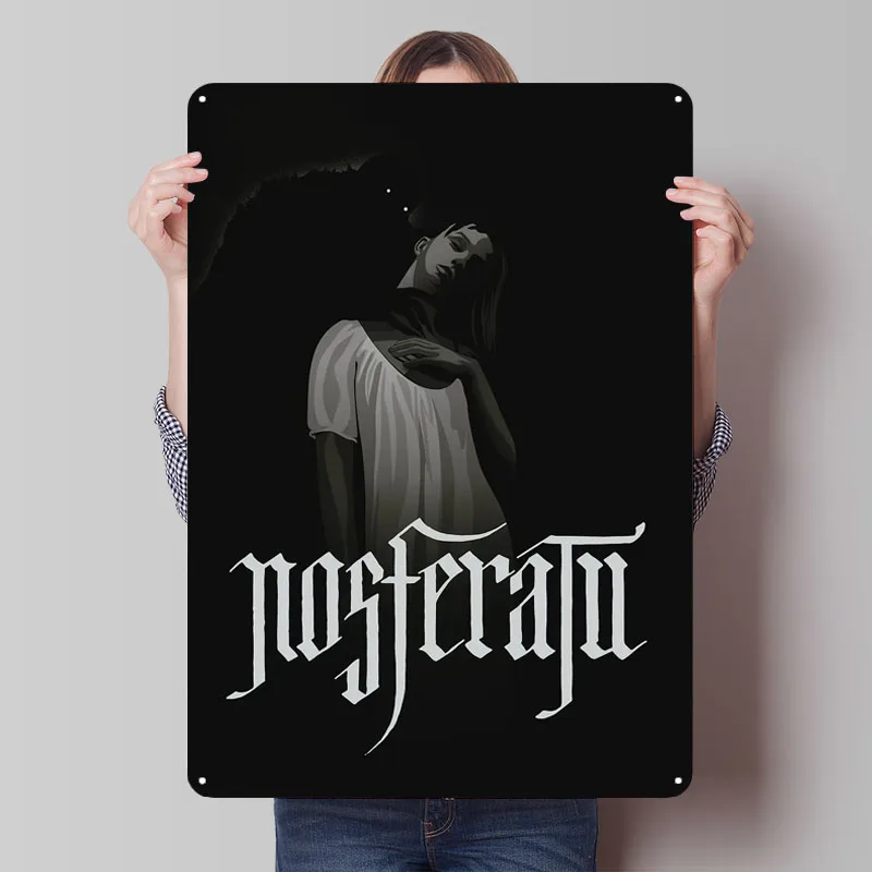 Плакат Nosferatu классический фильм металлический знак эстетическое украшение для