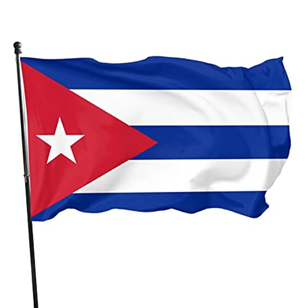 

The Cuba Flag Outdoor Camping Flag Decorations Party Supplies Flag for Home House Outdoor Indoor Polyester with Brass Buttonhole