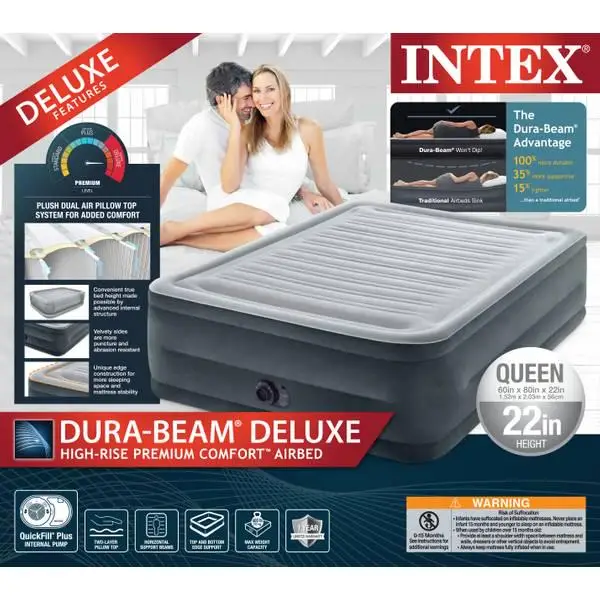 

Queen Comfort Plush Airbed
