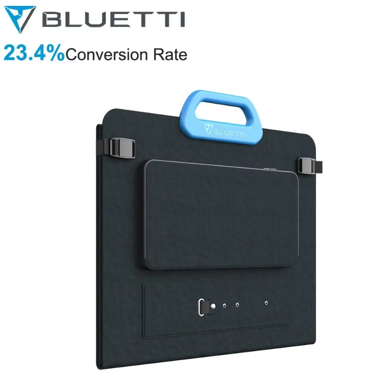 Синяя портативная электростанция Tti Eb3a Pv120 Монокристаллическая солнечная панель