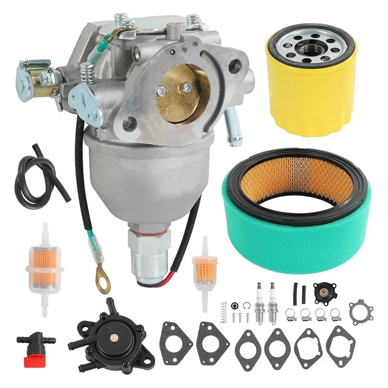 Фото Комплект карбюратора и фильтра Efficientt-CV18S CV21 CV20S CV22S CV725 для двигателей Kohler 24 853 19-S 24 853 09 2405350-S 2485350-S 248532 №4