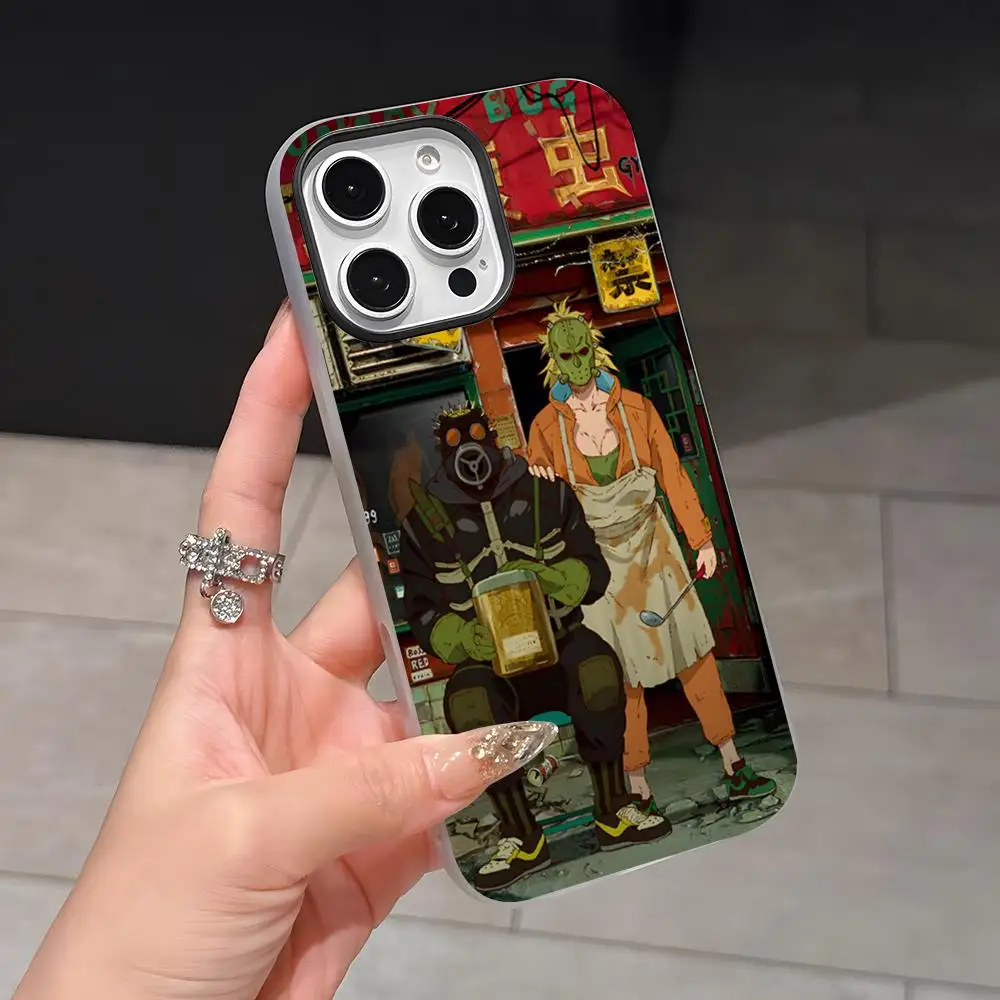 Фото Чехол для телефона D-Dorohedoro Anime для iPhone 17 Air 16 E 15 14 Plus 13 12 11 Pro Max 2, мягкий матовый, прозрачный, желеобразный, 2-в-1, C №2
