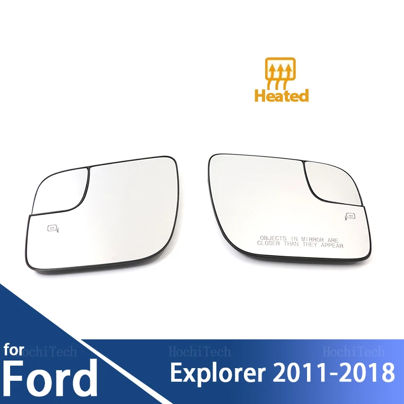 

Подходят для Ford Explorer 2011-2018, аксессуары, зеркало с подогревом, стекло, боковая дверь, заднее зеркало заднего вида, боковая или левая сторона