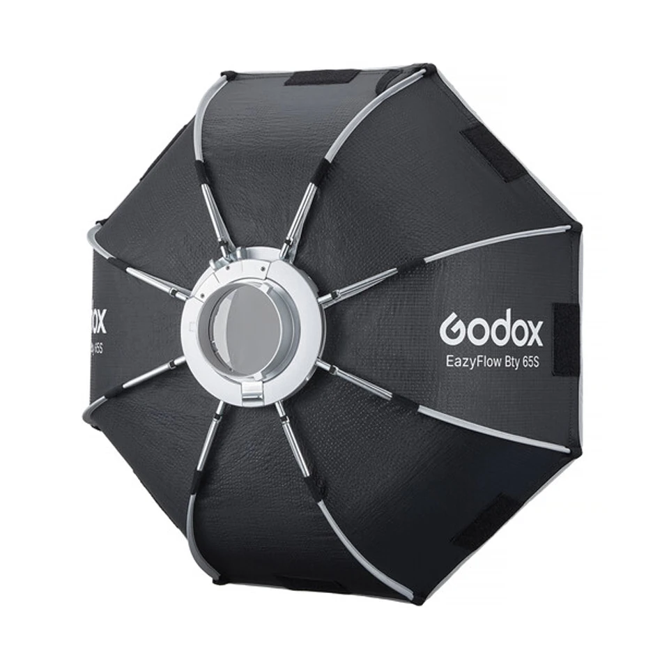 Фото Godox EazyFlow Bty 65S/65W/85S/85W: Оптимизирован для импульсных вспышек, создает мягкое управляемое освещение с быстрой установкой и складной конструкцией №3