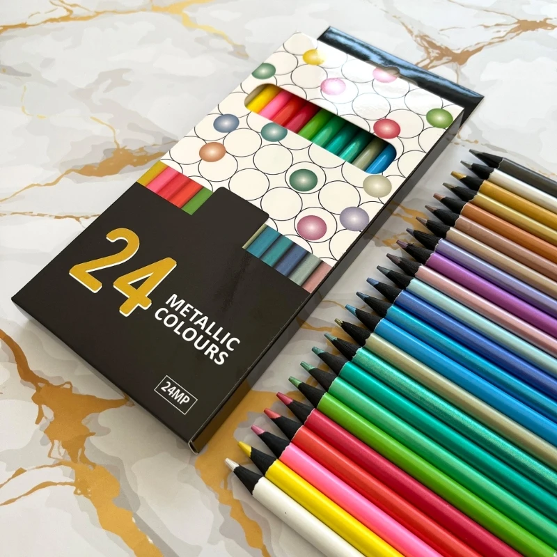 S Black Wooden Drawing Pencils Sketching Pencil Set Art Penc