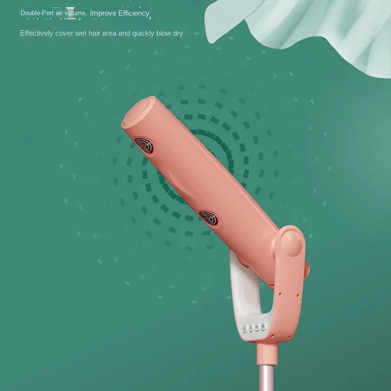 

2021 new type of vertical hairdryer home negative ion hair care high-power retractable hair dryer lazy landing