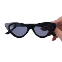 sunglasses women girl triangular sun eyewear black frame fashion glasses 1pc retro fashion eye sunglasses vintage cat