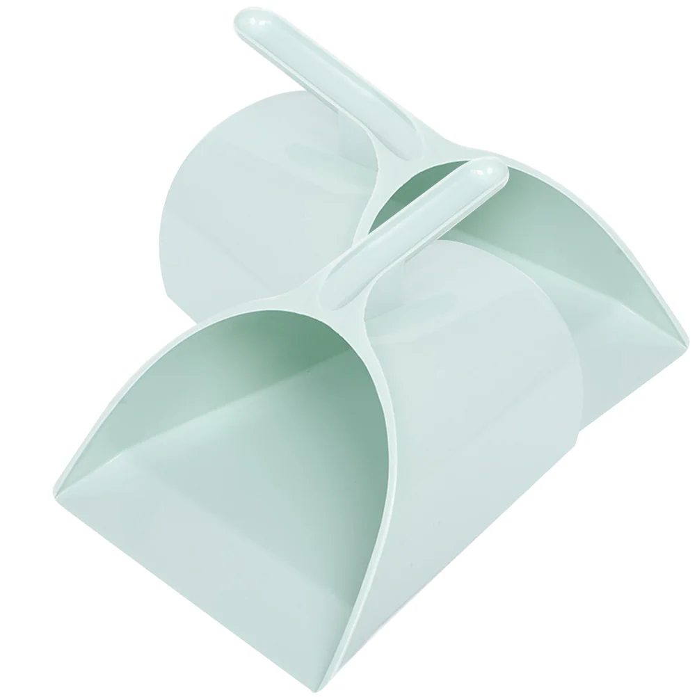 

2 Pcs Dustpan Cleaning for Home Garbage Handheld Convenient Plastic Trash Mini Practical Child Kitchen