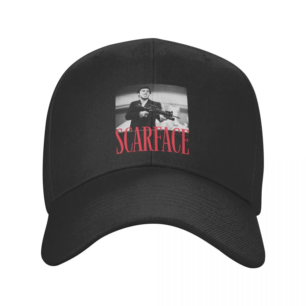 

New Scarface Tony Montana Big Guns Baseball Cap Pacino Gangster Movie Adjustable Dad Hat for Men Women Sports Snapback Hats