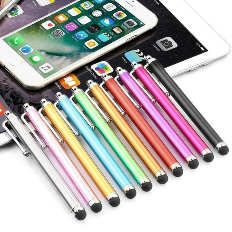 Оптовая продажа емкостный стилус для сенсорного экрана IPhone IPad Samsung Huawei Xiaomi OPPO Vivo