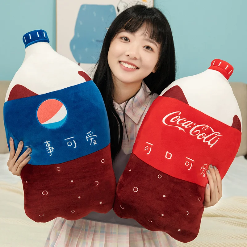 

55 см, имитация газированных напитков, плюшевая подушка, забавная, Sprite Cola Fanta, мягкая набивная мультяшная кукла, подушка на спину, лучший подар...
