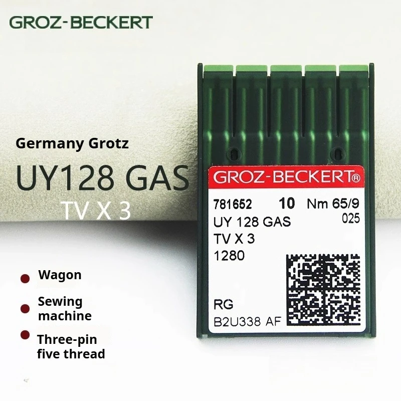 Фото UY128GAS игла для швейной машины для промышленного покрытия (флока) аксессуары для швейных машин TVX3 SY7272 MY1044 100 игла = 1 коробка №1