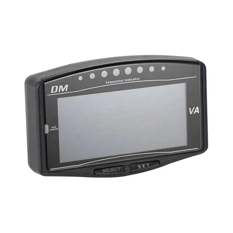 Универсальный автомобильный цифровой ЖК-дисплей 6 в 1 манометр давления масла