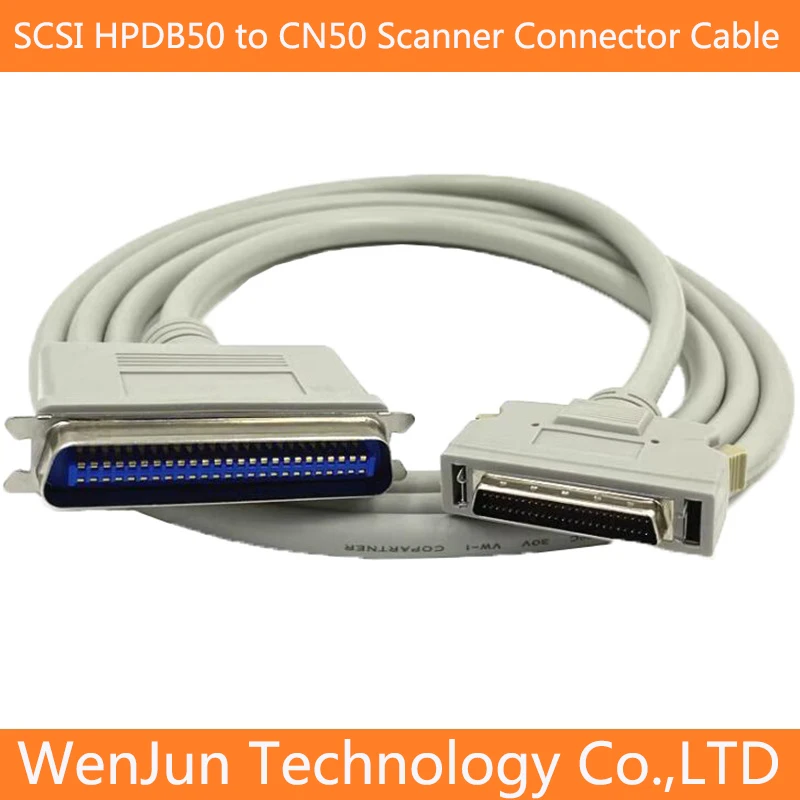 SCSI HPDB50 штекер к CN50 штекер сканер соединительный кабель с защелкой шрапнель SCSI DB50 штырь к CN50 штырьковый кабель питания 1 м 2 м