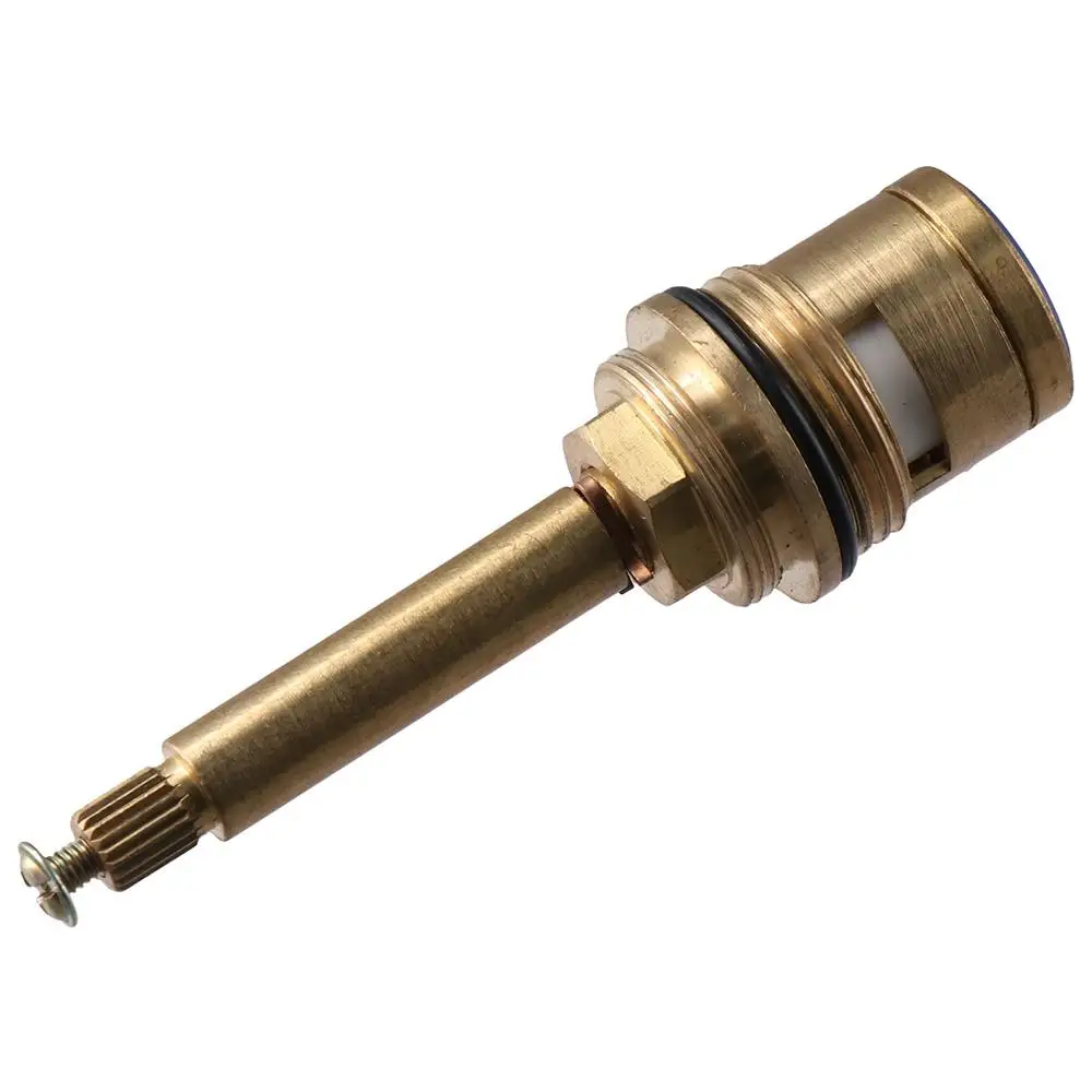 

Brass Ceramic Stem Disc 20 Tooth G3/4" Cartridges Quarter Turn Faucet Valves