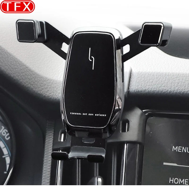

For Skoda Kamiq 2018-2020 Car Styling Mobile Phone Holder Air Vent Mount Gravity Bracket Stand Auto Modified Accessories