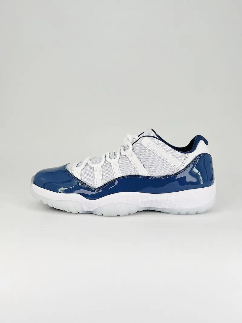 кроссовки в стиле Air Jordan AJ11 Low мужские для бега оригинал Повседневная обувь