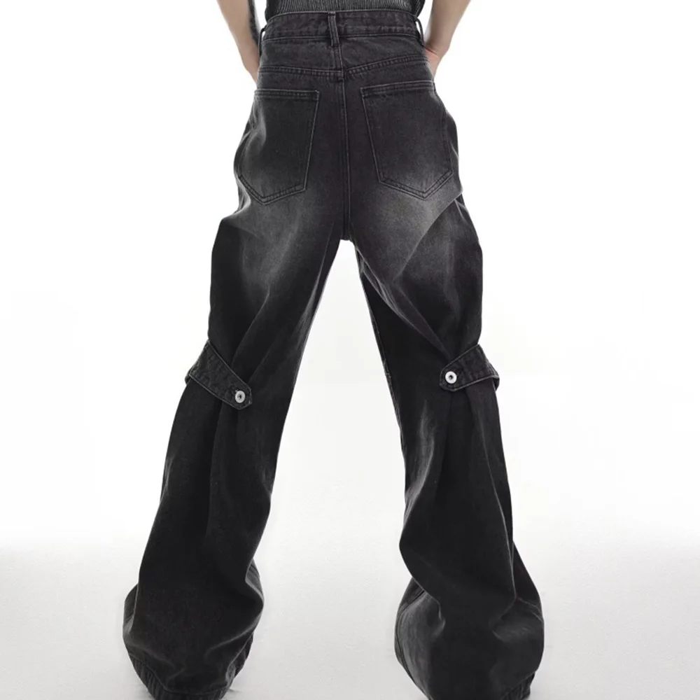 Мужские повседневные джинсы 2024 летние сверхпрочные старые потертые разборные